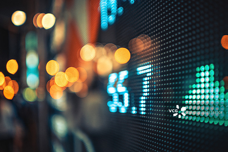 金融股市数据图片素材