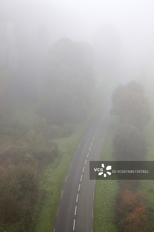 道路鸟瞰图图片素材
