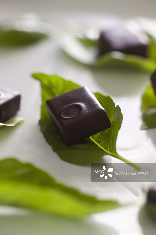 手工巧克力松露图片素材