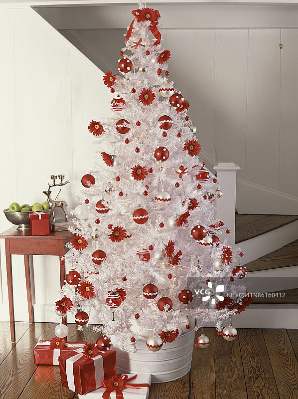 装饰圣诞树图片素材