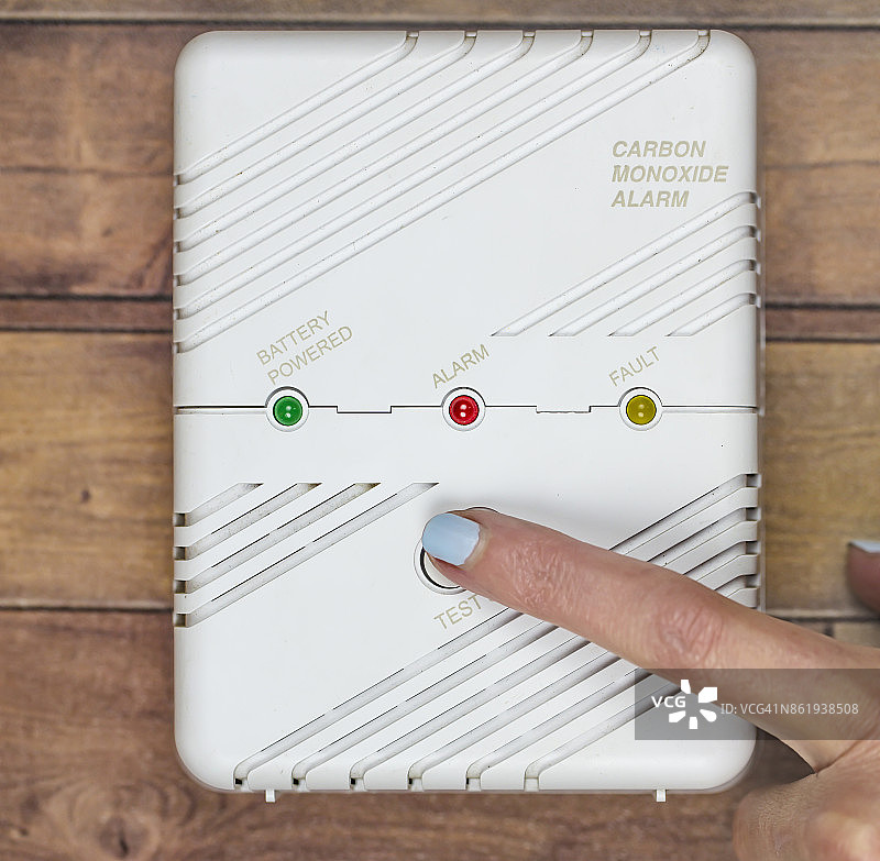 烟雾报警器，烟雾探测器图片素材