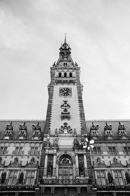 汉堡市政厅图片素材