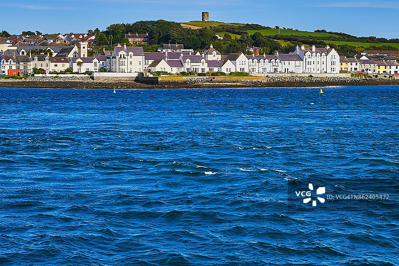 斯特兰福德湾的波塔弗里（北爱尔兰）图片素材