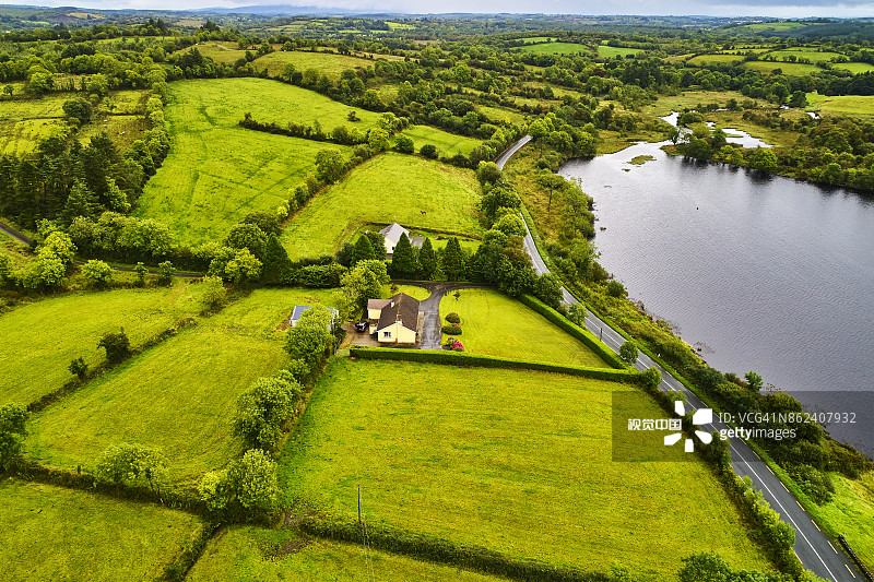 爱尔兰厄恩香农运河图片素材