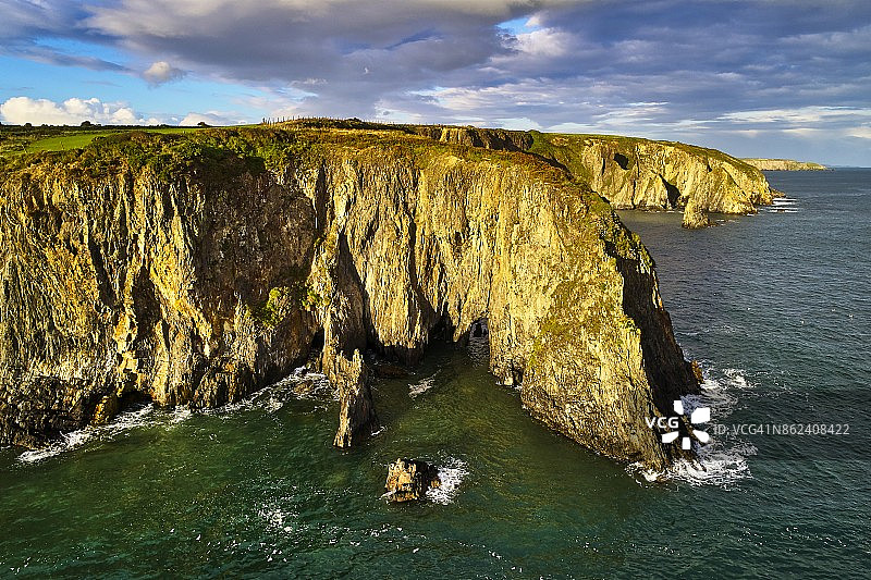爱尔兰铜海岸图片素材