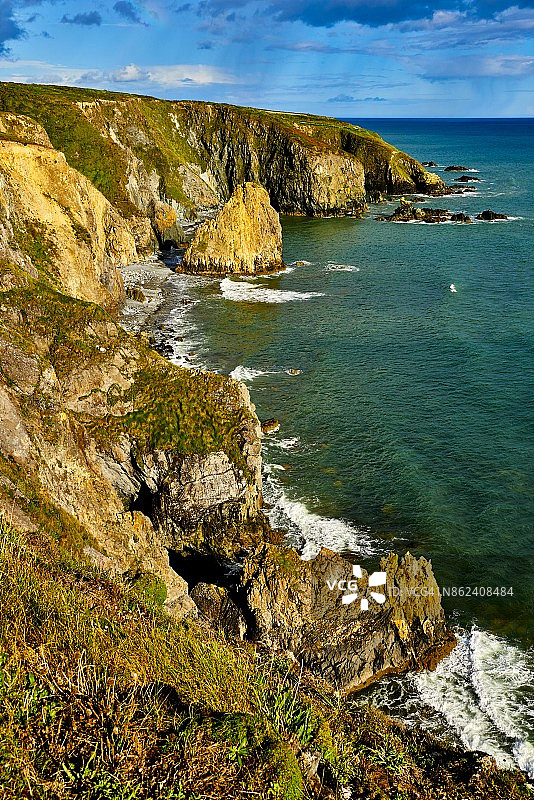 爱尔兰铜海岸图片素材