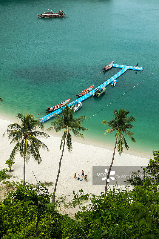 安通群岛，苏梅岛，素叻他尼，泰国图片素材