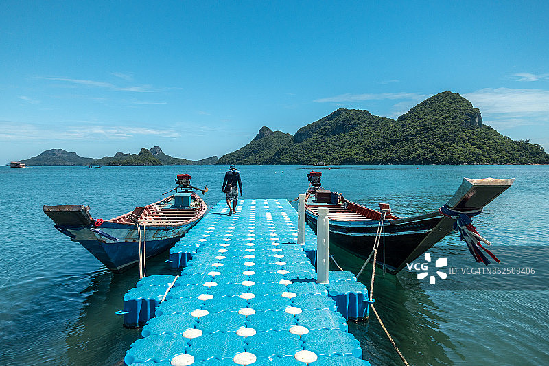 安通群岛，苏梅岛，素叻他尼，泰国图片素材