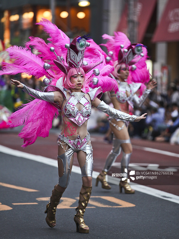 第34届浅草桑巴狂欢节 (2015)图片素材