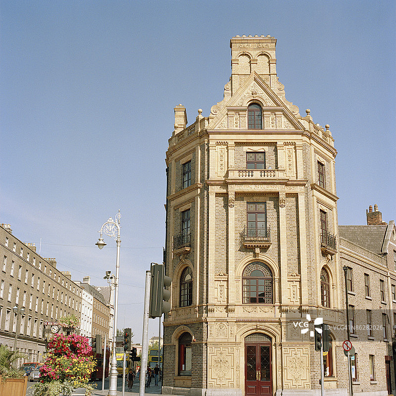 爱尔兰都柏林皮尔斯街图片素材