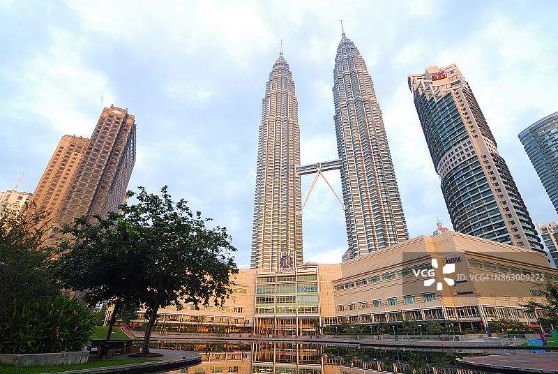 吉隆坡市中心KLCC图片素材