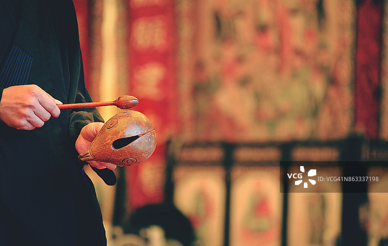 木制拍板图片素材