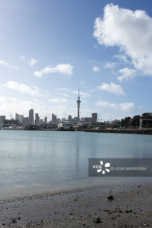 奥克兰城市天际线图片素材