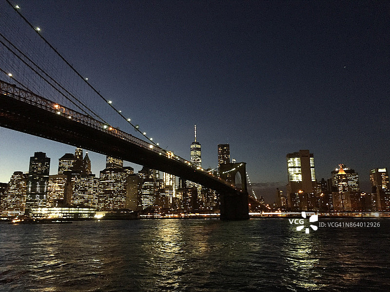 布鲁克林大桥图片素材