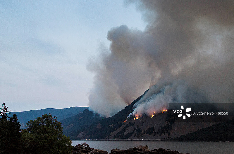 Eagle Creek 火灾图片素材