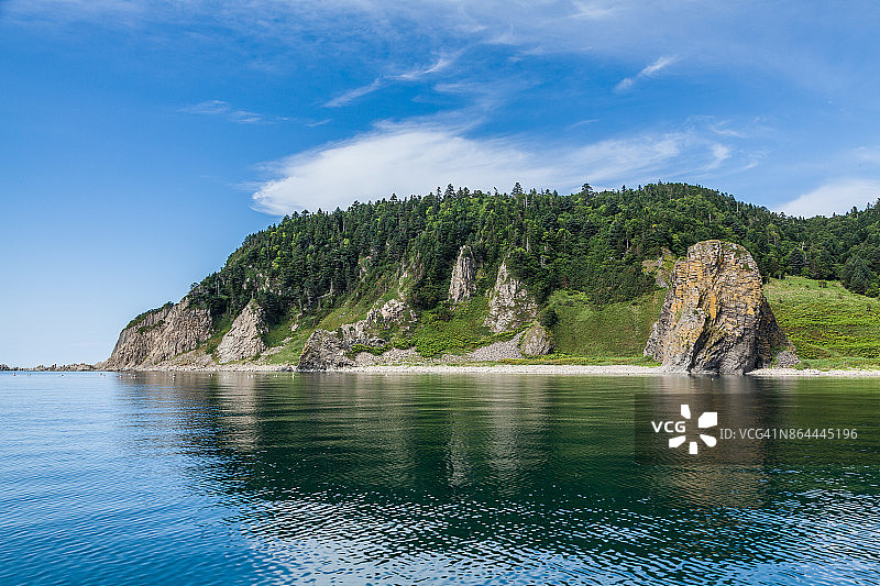俄罗斯国后岛斯托尔布恰特角图片素材