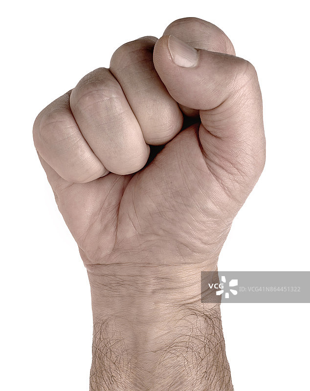 白人拳头图片素材
