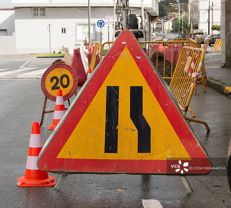 街道人性化改造工程图片素材