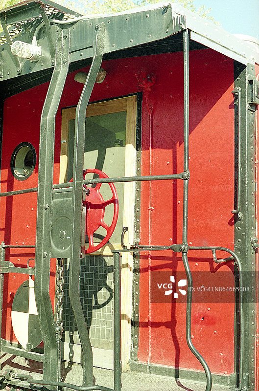 铁路守车图片素材