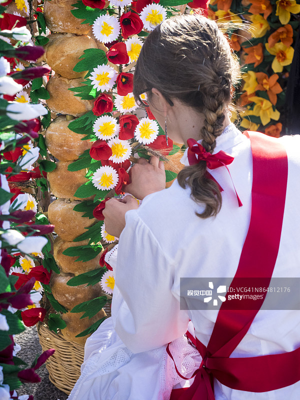准备花帽节图片素材