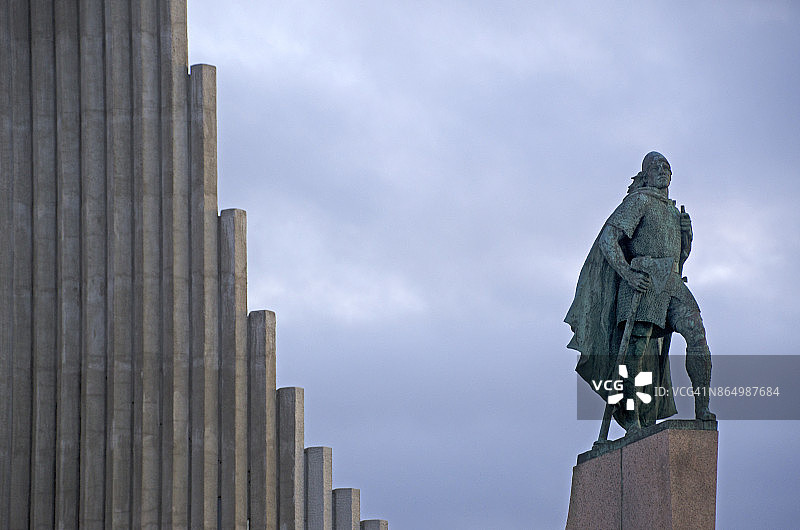 雷克雅未克哈尔格林姆斯教堂图片素材