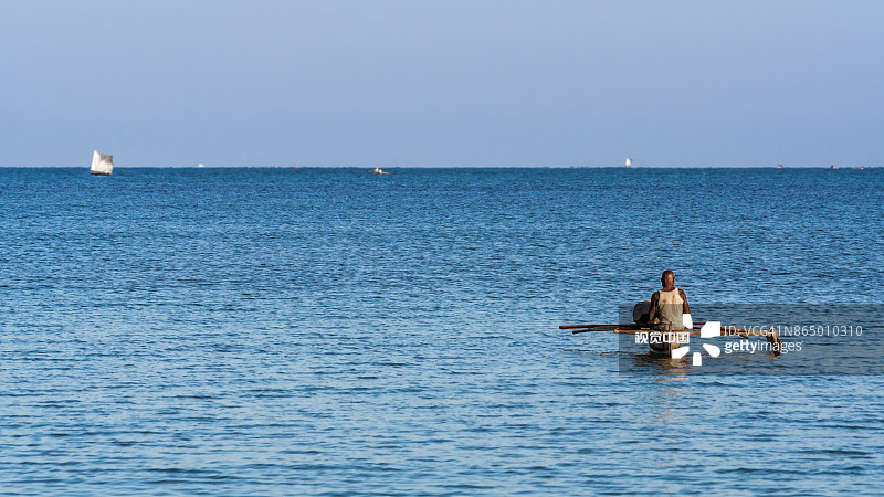 马达加斯加的韦佐族渔民图片素材