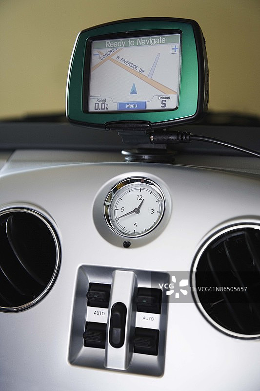 车载GPS导航图片素材