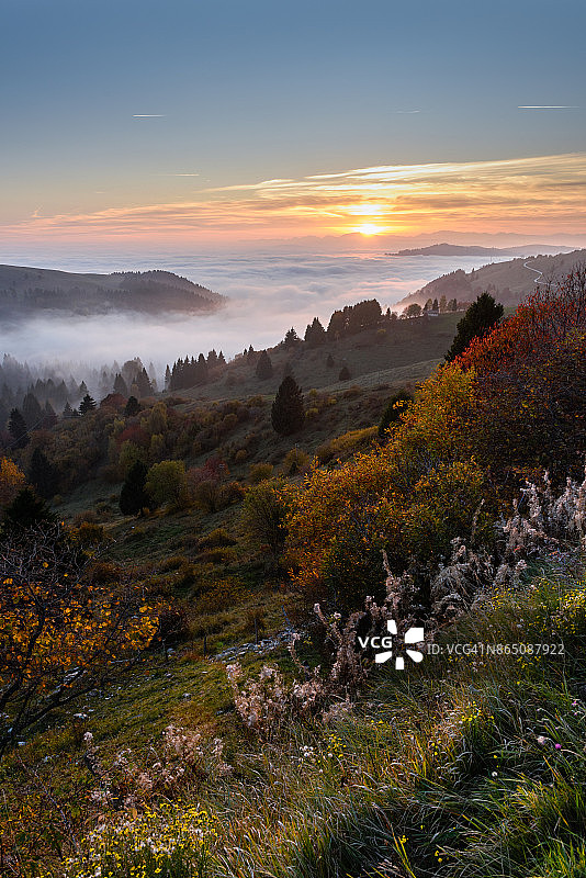 意大利特雷维索威尼托格拉帕山 36图片素材