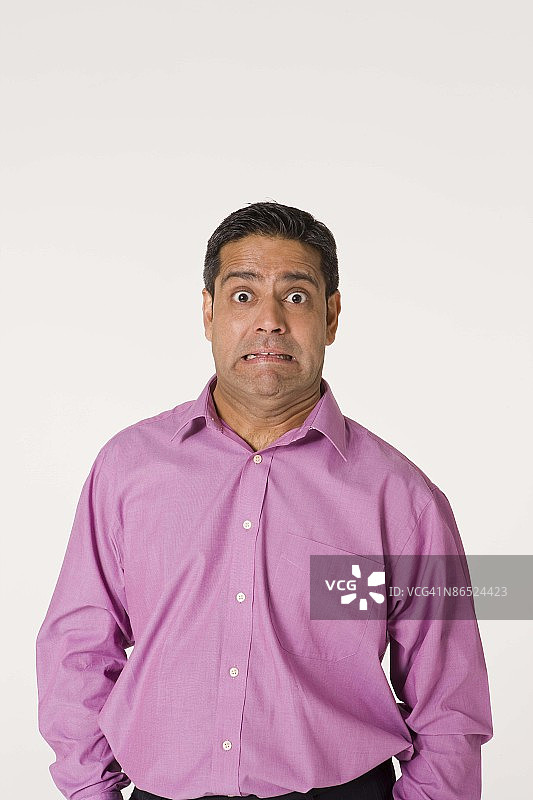 害怕的男人图片素材