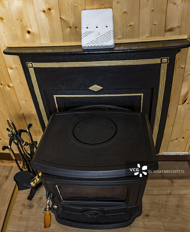 烟雾报警器，烟雾探测器图片素材