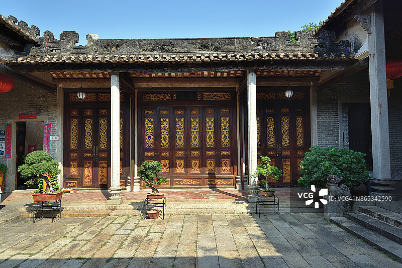 珠海杨氏大宗祠图片素材