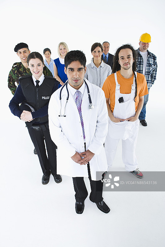 各行各业的人们图片素材