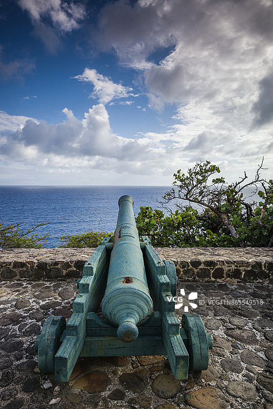 荷兰圣尤斯特atius岛外部景观图片素材