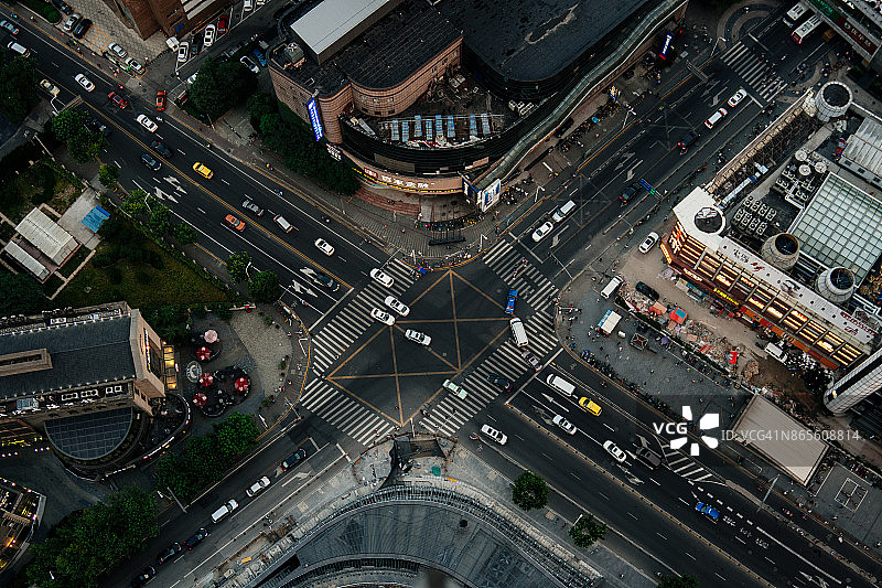 上海老街区的一角图片素材