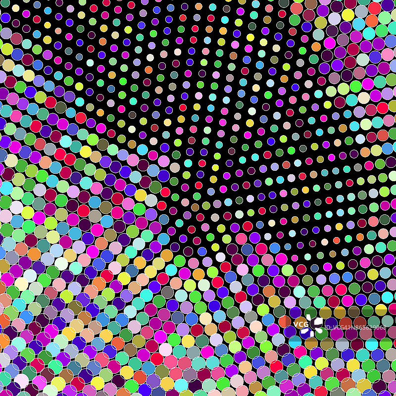 彩色点状图案背景图片素材