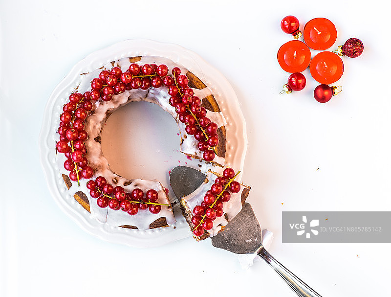 圣诞蛋糕图片素材