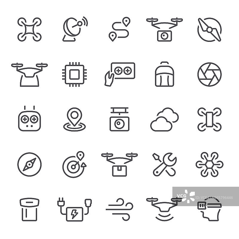 无人机图标图片素材