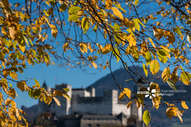 霍亨萨尔茨堡要塞图片素材