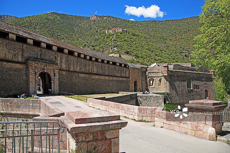 沃邦防御工事：法国孔夫朗自由城联合国教科文组织世界遗产图片素材