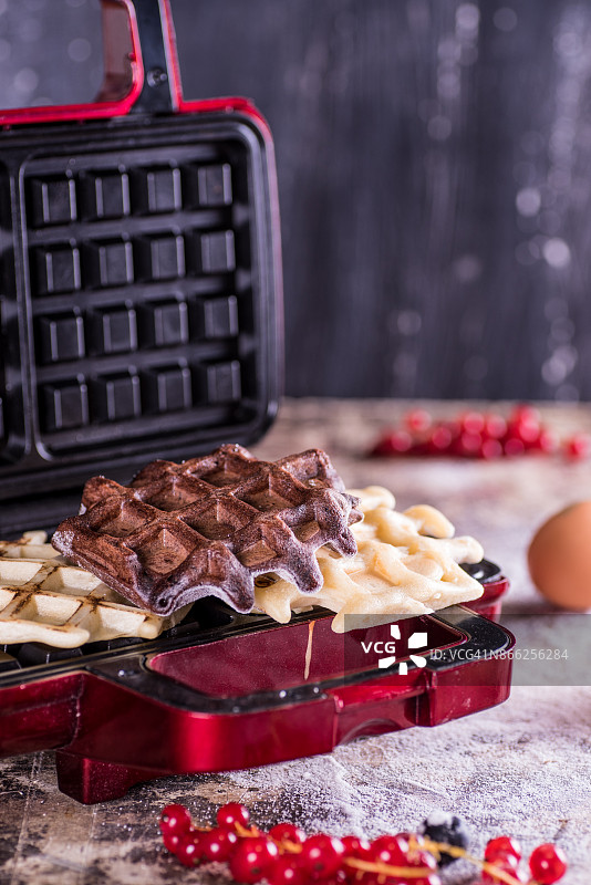 华夫饼机图片素材