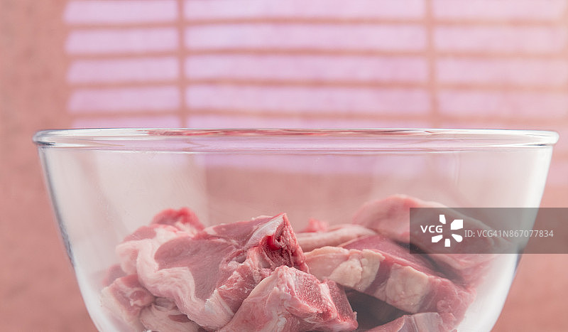 生羊排图片素材