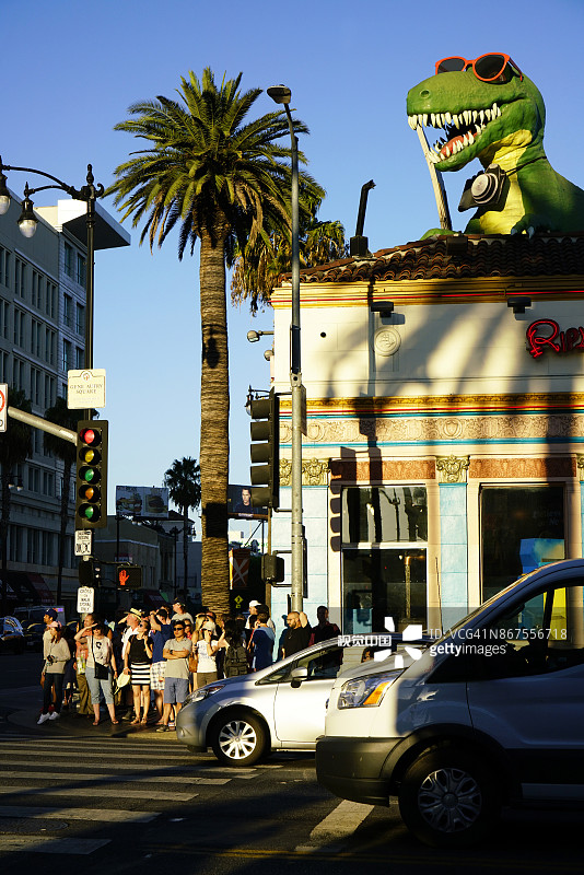 好莱坞大道图片素材