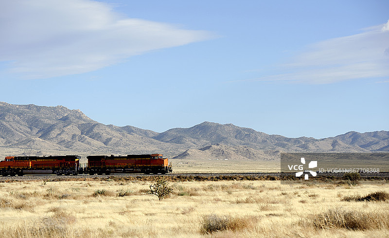 通往美国亚利桑那州金曼的公路图片素材