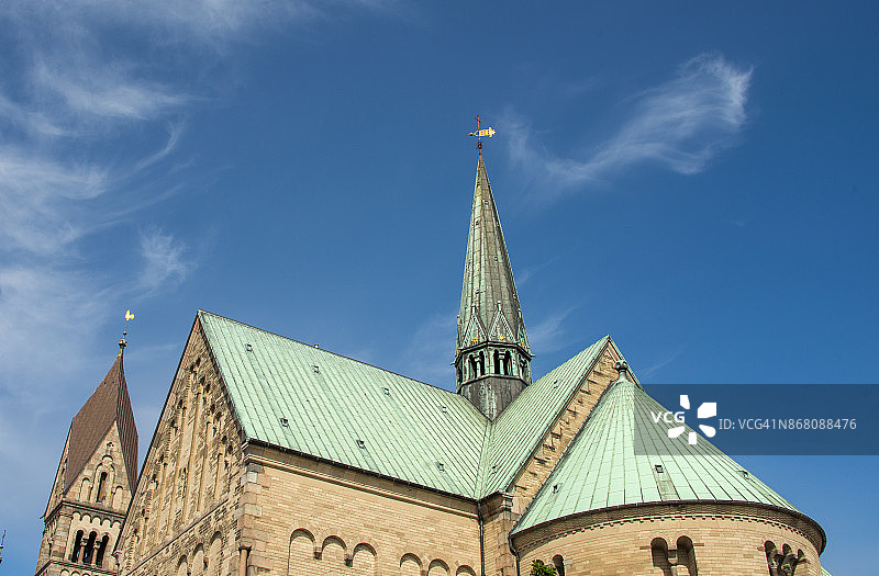 里伯大教堂或玛利亚教堂，丹麦南日德兰里伯图片素材