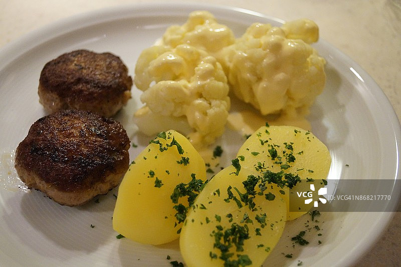 德式肉饼图片素材