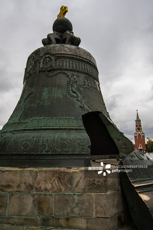 莫斯科克里姆林宫的大钟图片素材