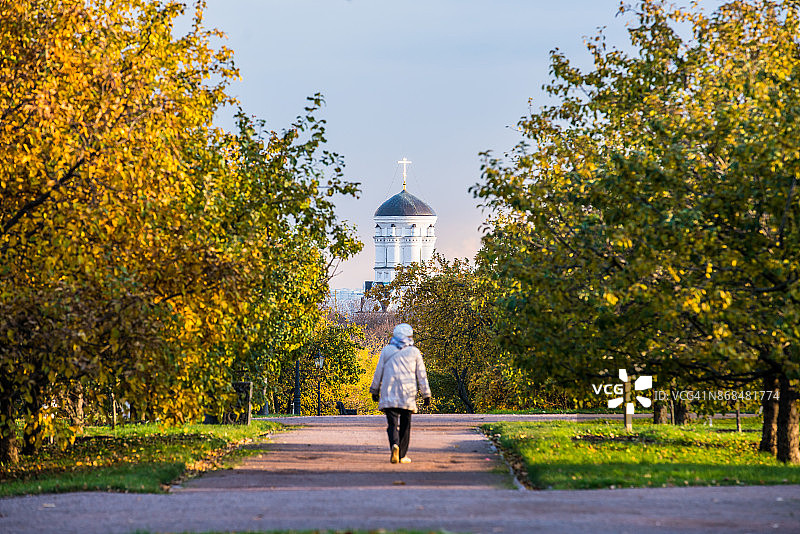 俄罗斯的卡罗明斯克庄园图片素材
