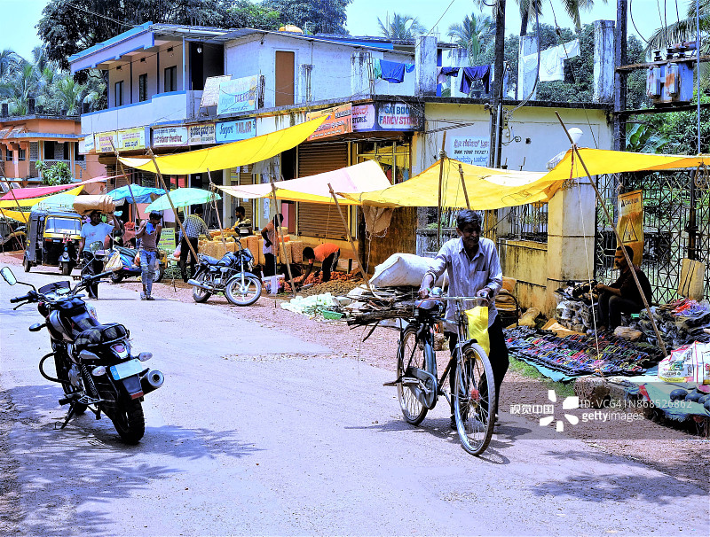 戈卡纳，卡纳塔克邦，印度，亚洲图片素材
