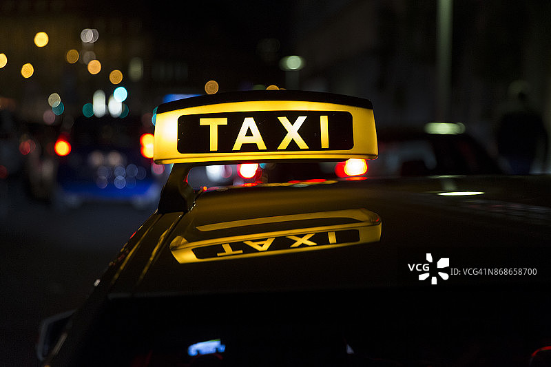 柏林出租车图片素材