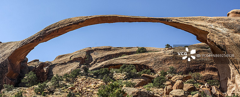 景观拱门全景图片素材